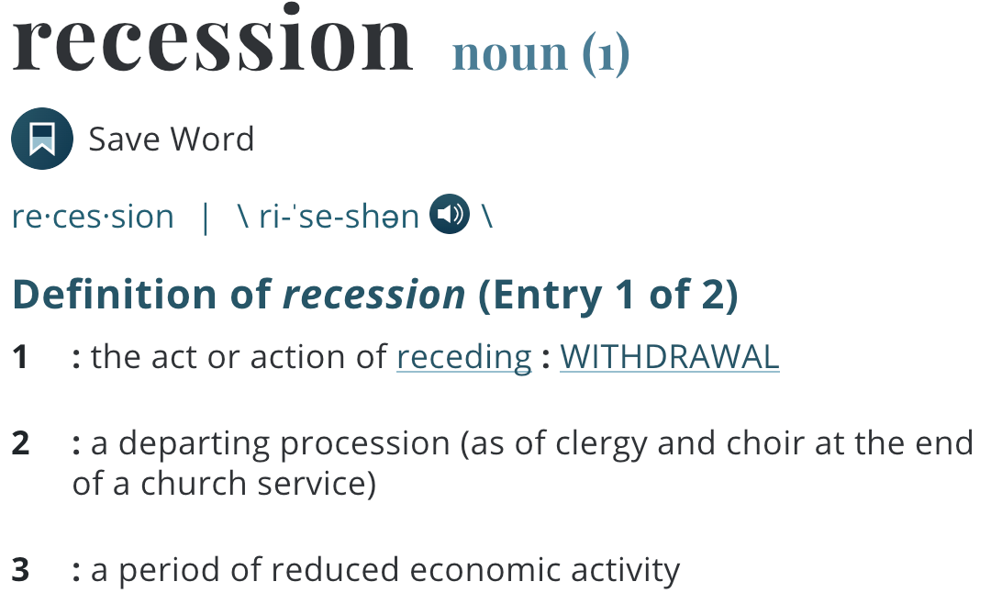 recession
